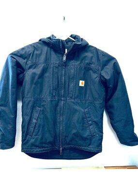 Carhartt jacket, men's medium, Full Swing, hooded, gray